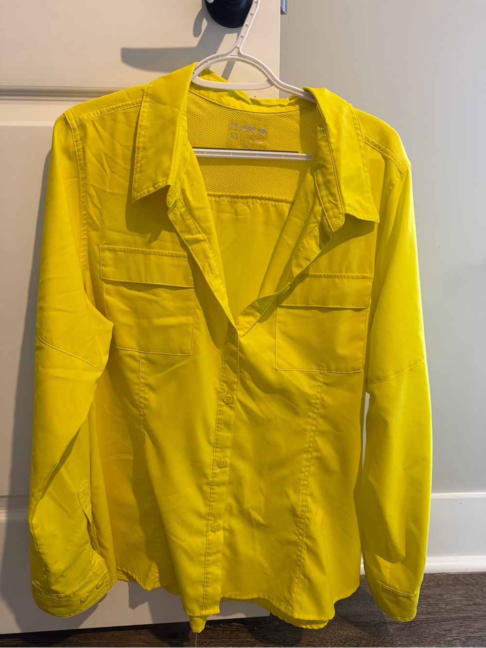 Reel Legends Yellow Button-Front Utility Shirt